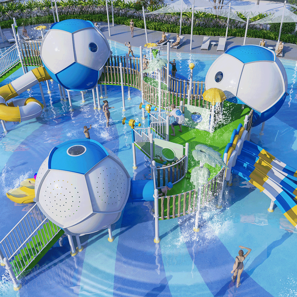 Magic Ball Water Playground with Water Play for Customized Design