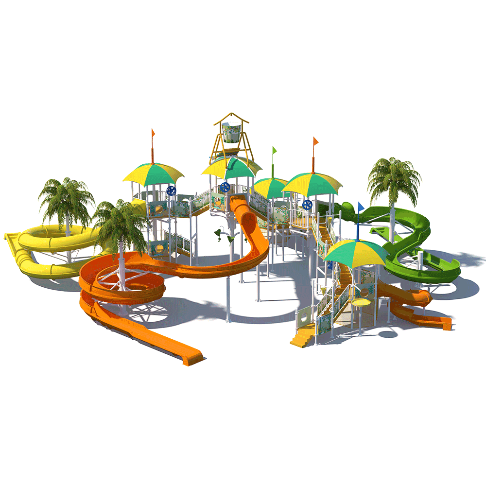Forest Series Nature Water Park Interactive Water House