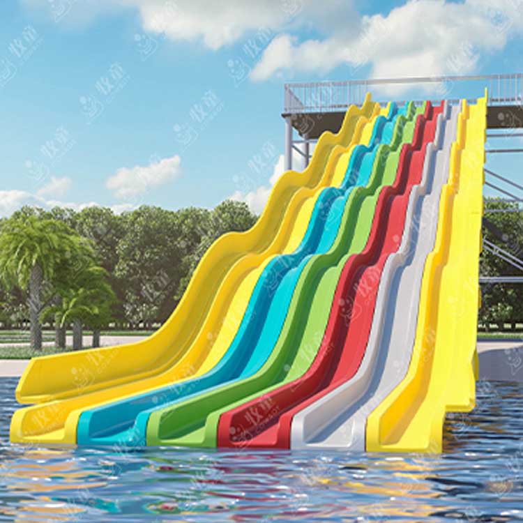 Rainbow Water Slide